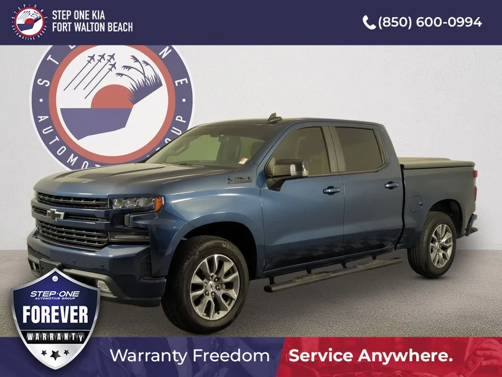 Blue 2019 Chevrolet Silverado 1500 RST for sale in Fort Walton Beach, FL