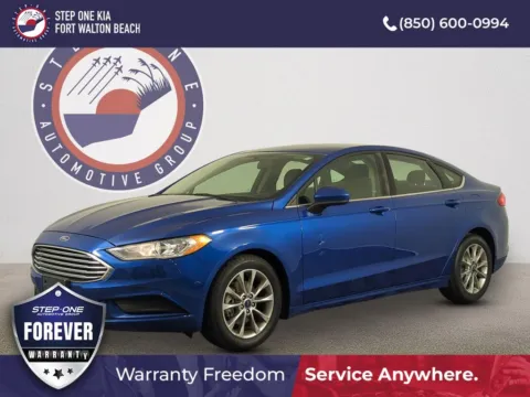 Blue 2017 Ford Fusion SE for sale in Fort Walton Beach, FL