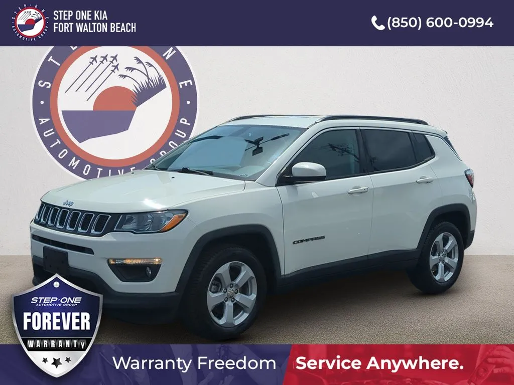 White 2018 Jeep Compass Latitude for sale in Fort Walton Beach, FL