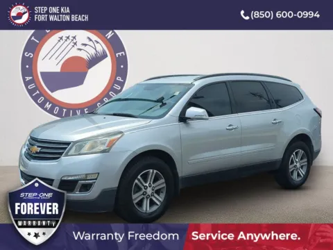 Silver 2015 Chevrolet Traverse 2LT for sale in Fort Walton Beach, FL