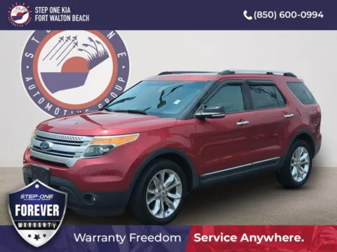 Red 2015 Ford Explorer XLT for sale in Fort Walton Beach, FL