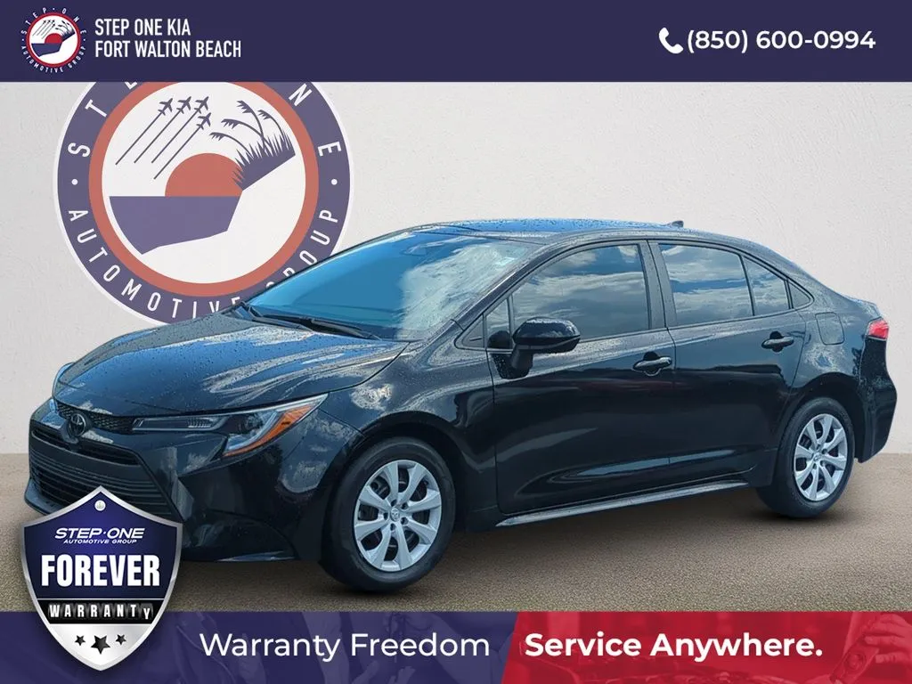 Black 2024 Toyota Corolla LE for sale in Fort Walton Beach, FL