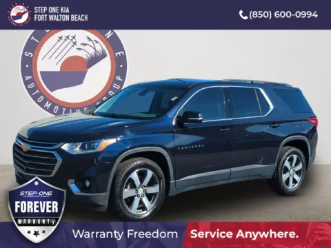 Blue 2020 Chevrolet Traverse 3LT for sale in Fort Walton Beach, FL