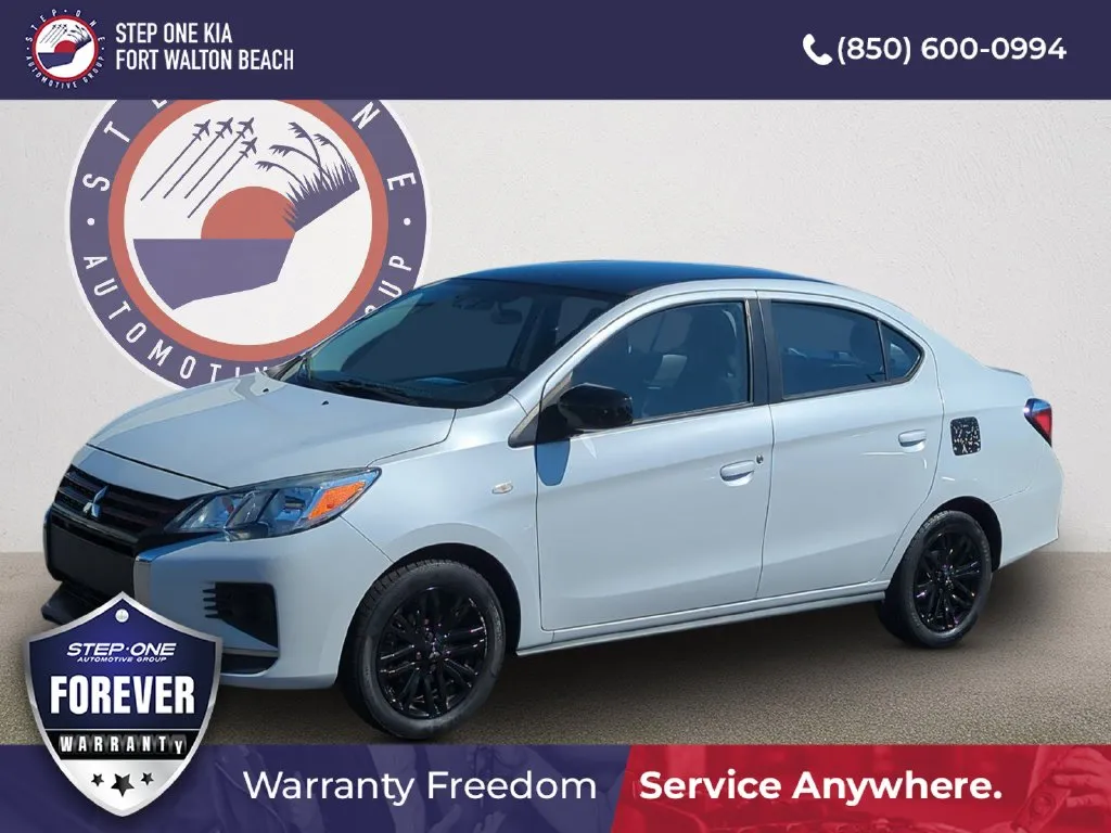 White 2023 Mitsubishi Mirage G4 Black Edition for sale in Fort Walton Beach, FL