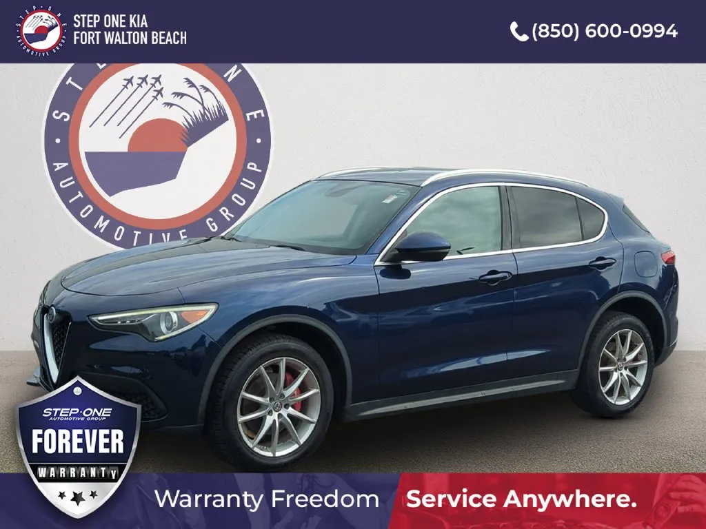Blue 2018 Alfa Romeo Stelvio Ti for sale in Fort Walton Beach, FL