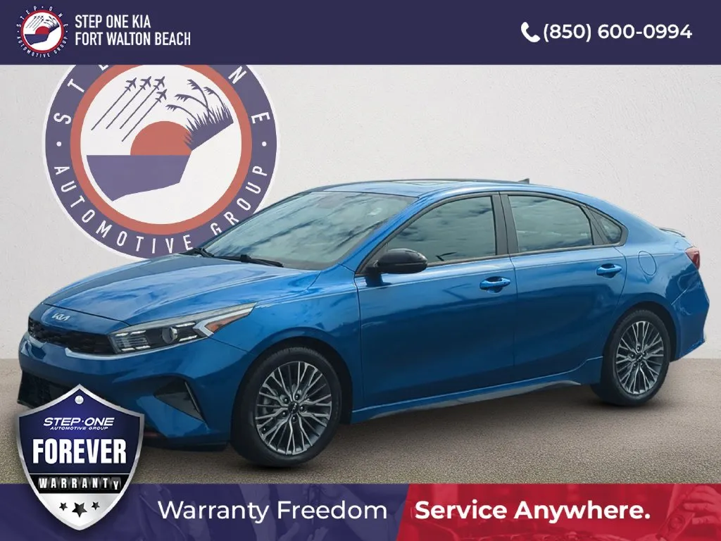 Blue 2023 Kia Forte GT-Line for sale in Fort Walton Beach, FL