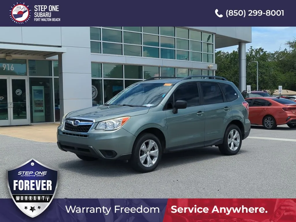 Green 2016 Subaru Forester 2.5i for sale in Fort Walton Beach, FL
