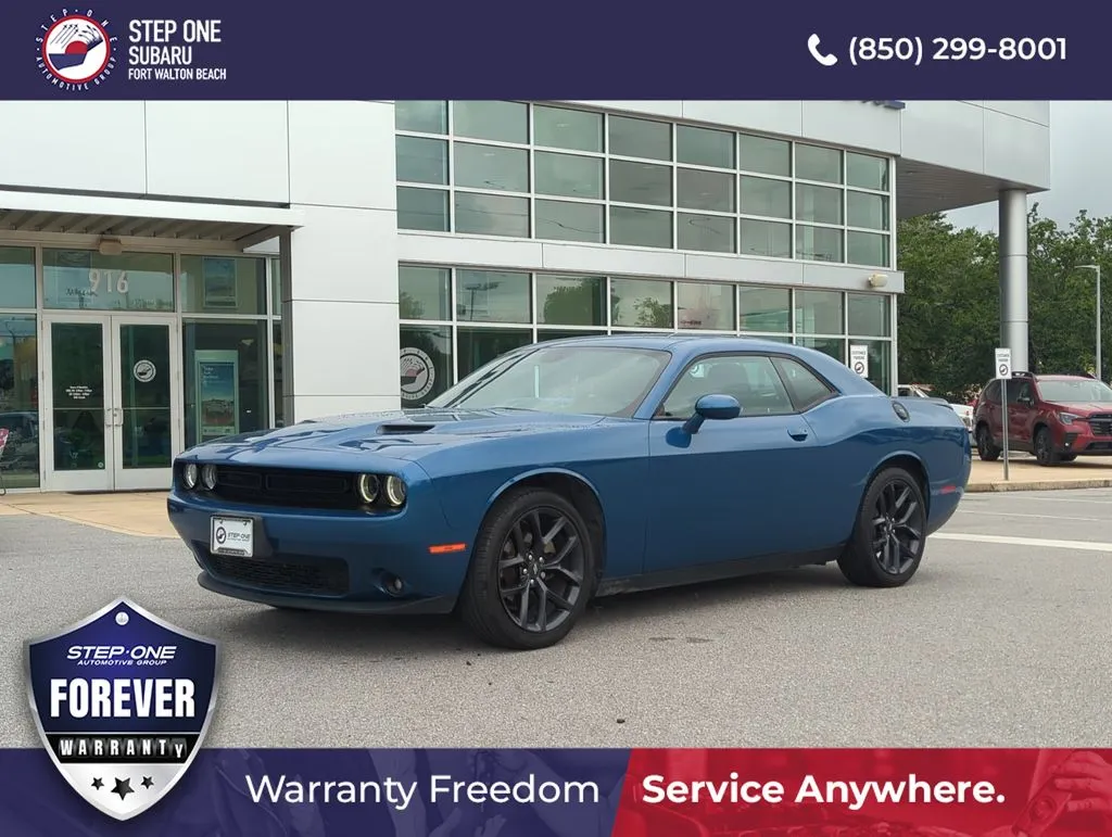 Blue 2021 Dodge Challenger SXT for sale in Fort Walton Beach, FL
