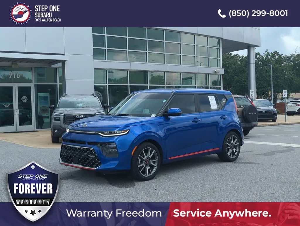 Blue 2021 Kia Soul Turbo for sale in Fort Walton Beach, FL