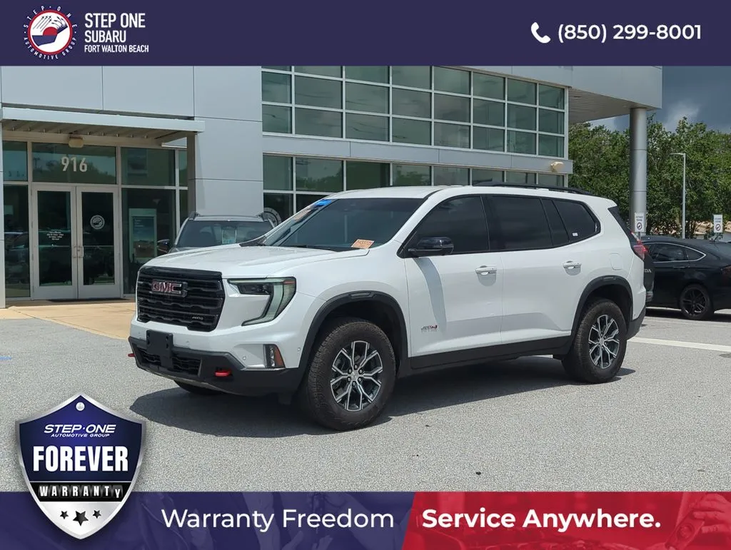 White 2024 GMC Acadia AT4 for sale in Fort Walton Beach, FL