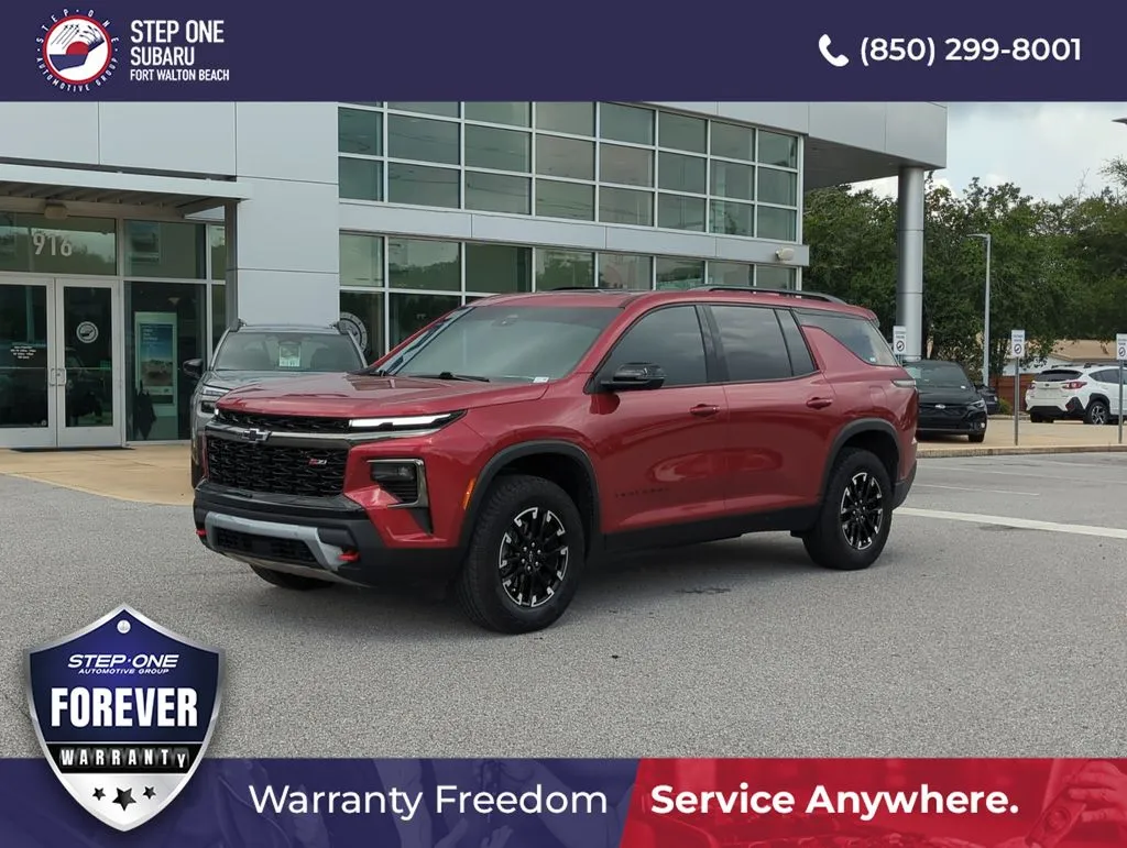 Red 2024 Chevrolet Traverse Z71 for sale in Fort Walton Beach, FL