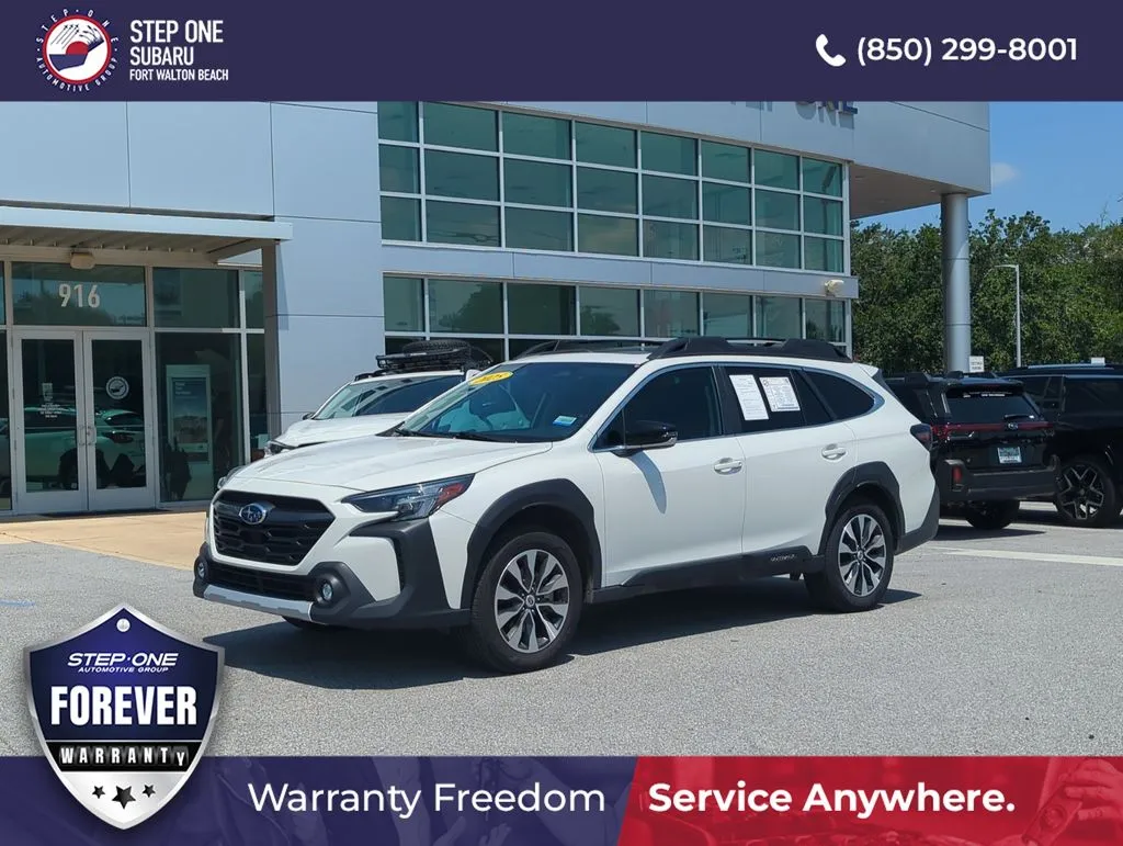 White 2025 Subaru Outback Limited for sale in Fort Walton Beach, FL
