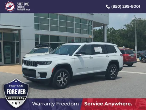 White 2023 Jeep Grand Cherokee L Limited for sale in Fort Walton Beach, FL