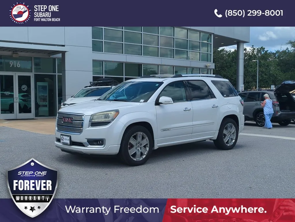 White 2016 GMC Acadia Denali for sale in Fort Walton Beach, FL