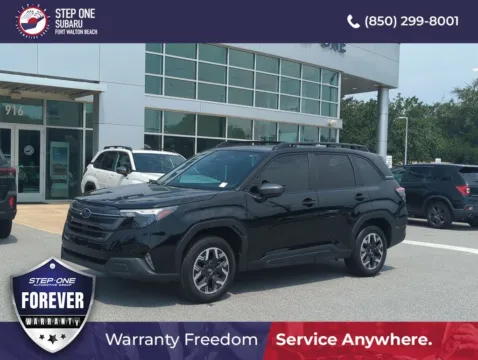 Black 2026 Subaru Forester Premium for sale in Fort Walton Beach, FL