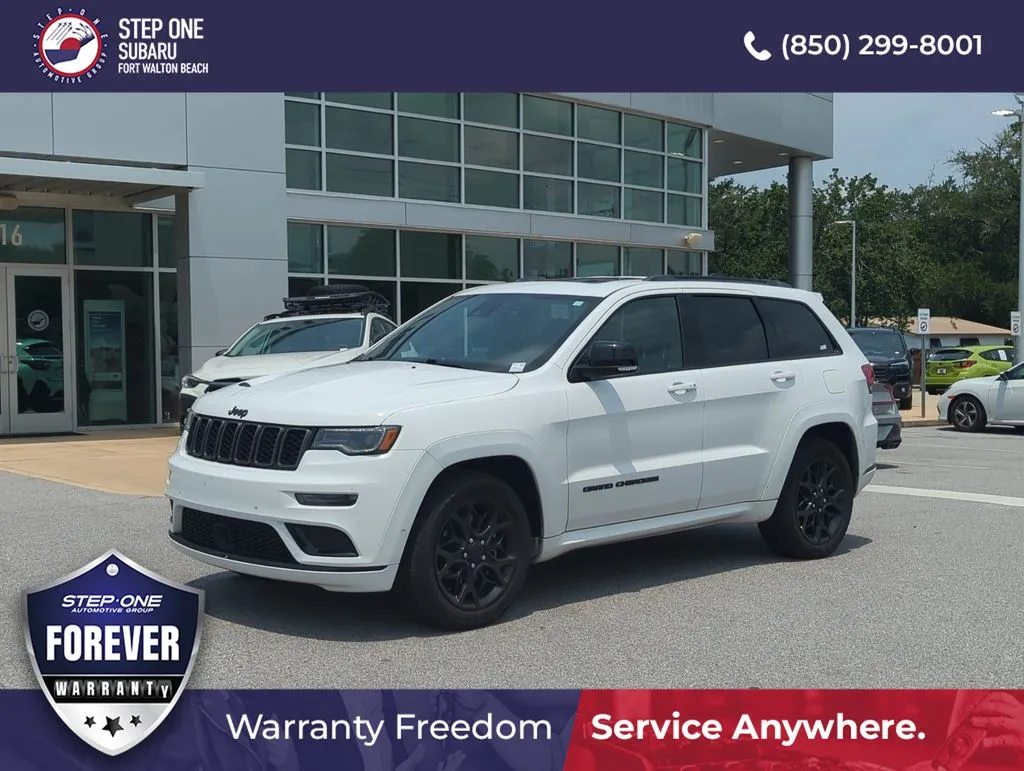 White 2021 Jeep Grand Cherokee Limited X for sale in Fort Walton Beach, FL