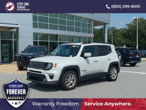 White 2020 Jeep Renegade Latitude for sale in Fort Walton Beach, FL