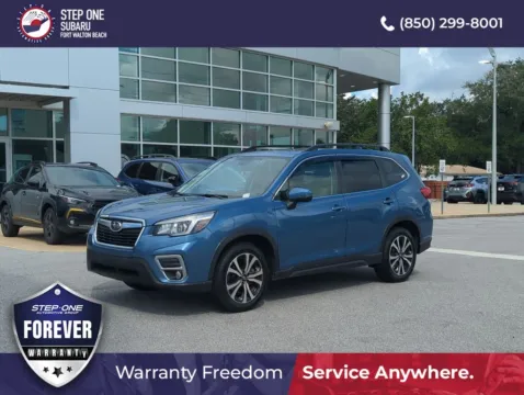 Blue 2020 Subaru Forester Limited for sale in Fort Walton Beach, FL