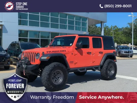 Orange 2018 Jeep Wrangler Unlimited Rubicon for sale in Fort Walton Beach, FL