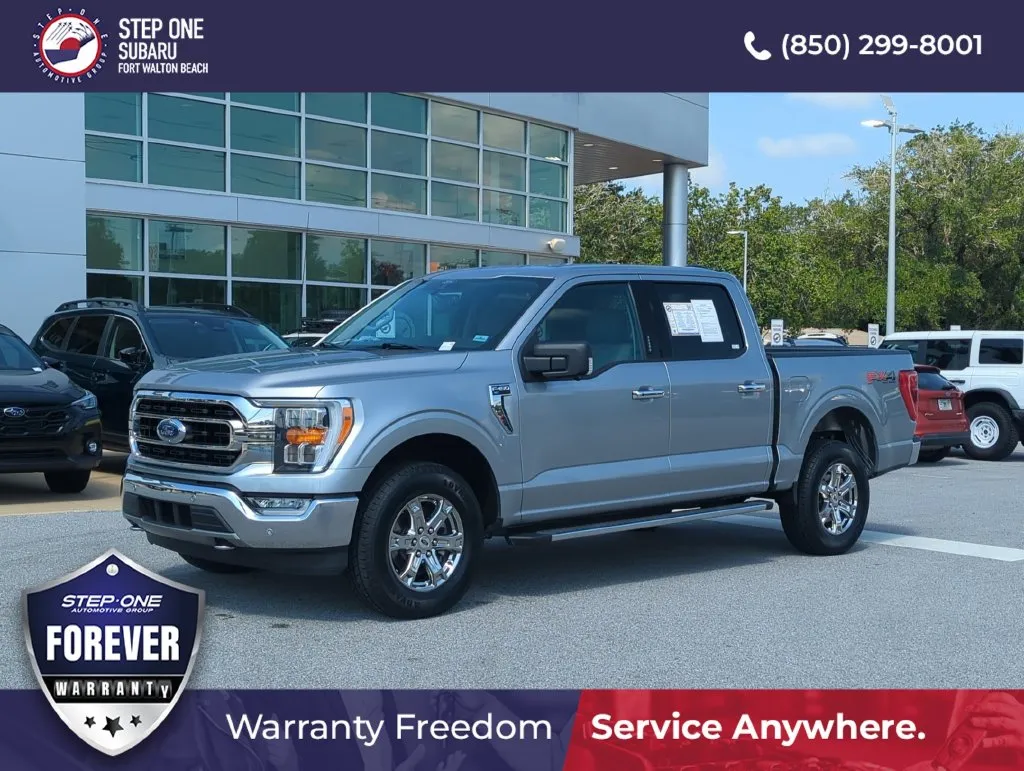 Silver 2021 Ford F-150 XLT for sale in Fort Walton Beach, FL
