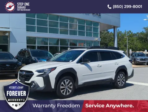 White 2025 Subaru Outback Premium for sale in Fort Walton Beach, FL