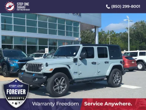 Blue 2024 Jeep Wrangler Sport S 4xe for sale in Fort Walton Beach, FL