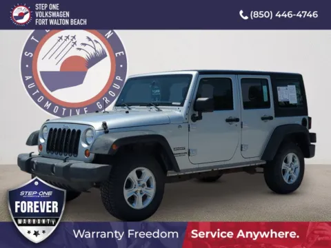 Silver 2012 Jeep Wrangler Unlimited Sport for sale in Fort Walton Beach, FL