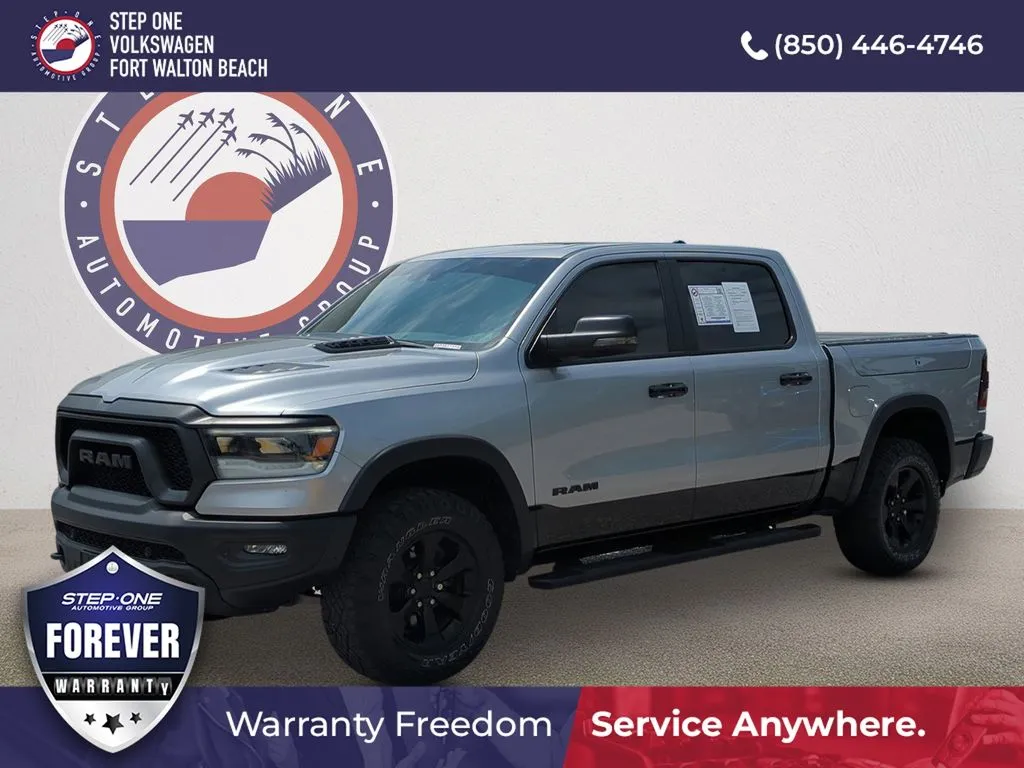 Silver 2023 Ram 1500 Rebel for sale in Fort Walton Beach, FL