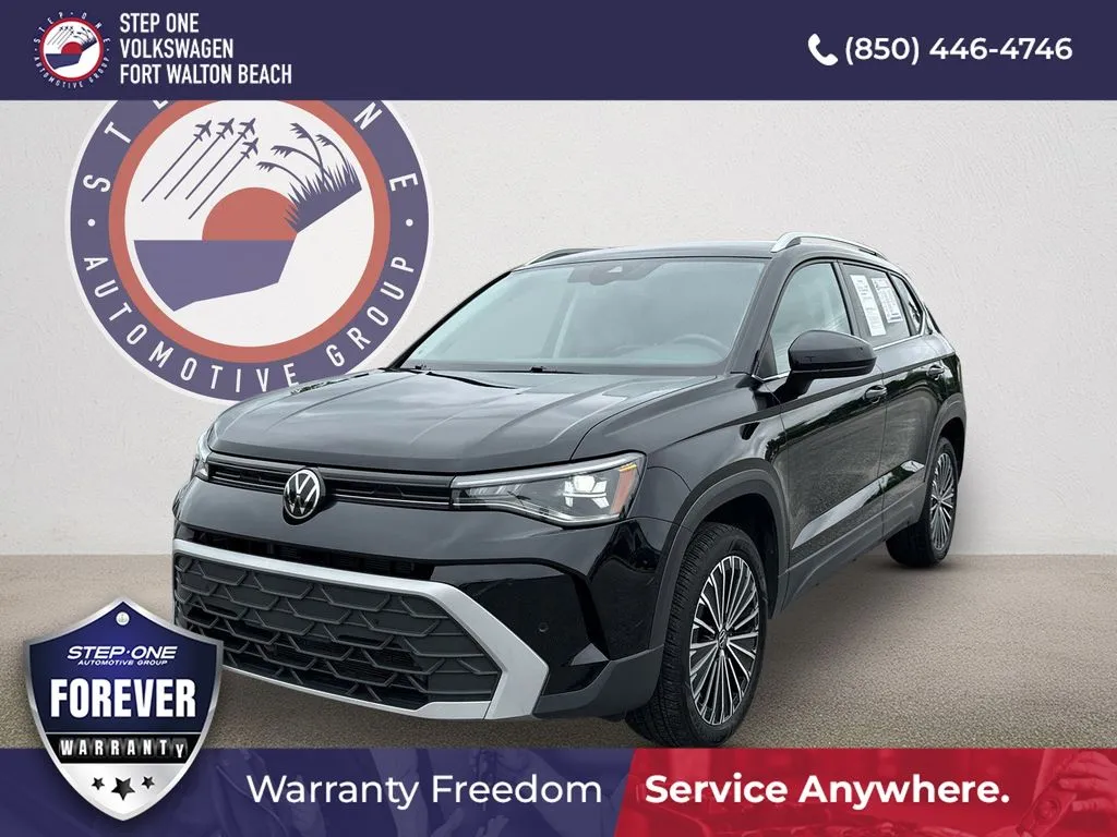 Black 2025 Volkswagen Taos 1.5T SE for sale in Fort Walton Beach, FL