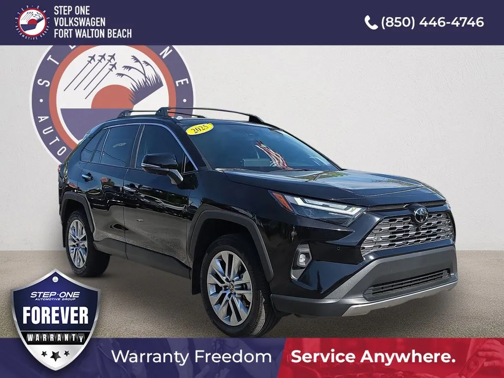 Black 2025 Toyota RAV4 Limited for sale in Fort Walton Beach, FL