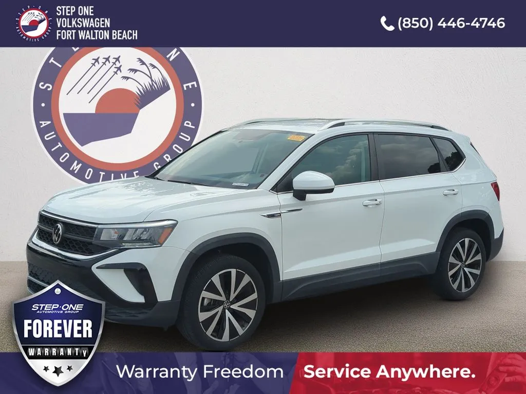 White 2022 Volkswagen Taos 1.5T SE for sale in Fort Walton Beach, FL