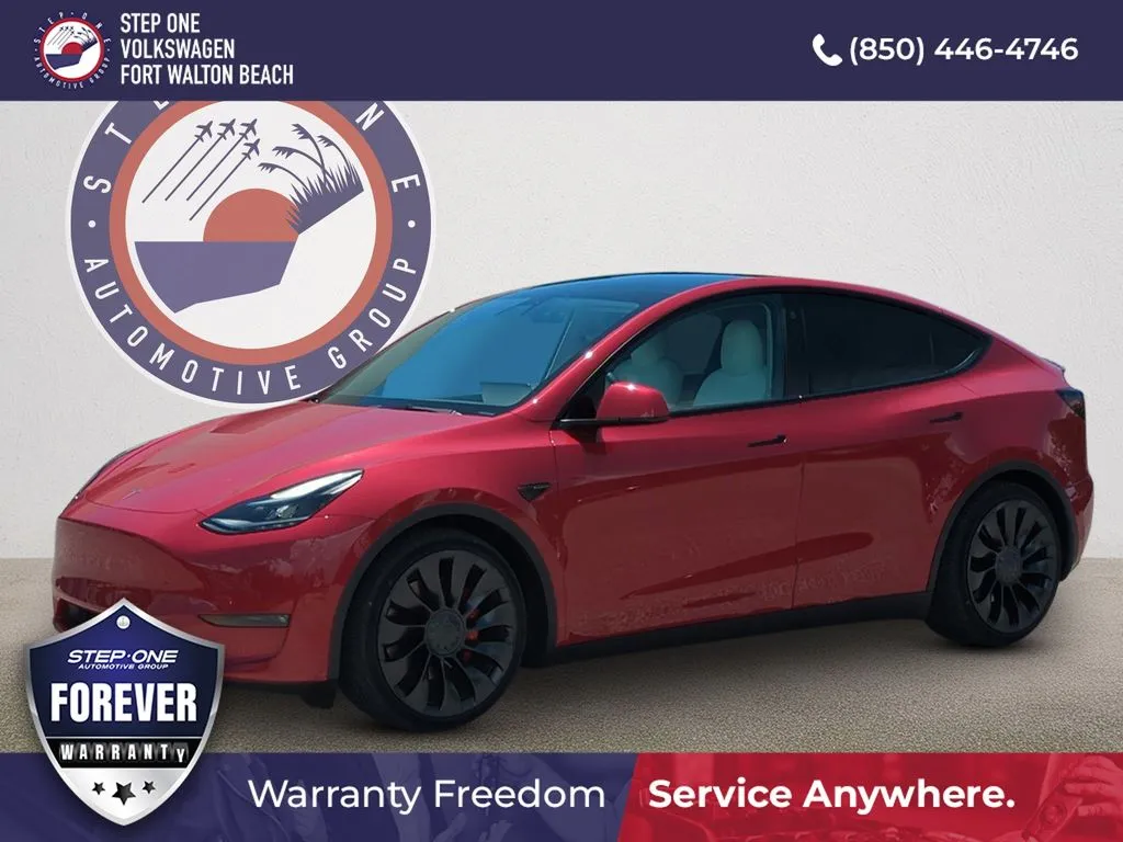 Red 2022 Tesla Model Y Performance for sale in Fort Walton Beach, FL