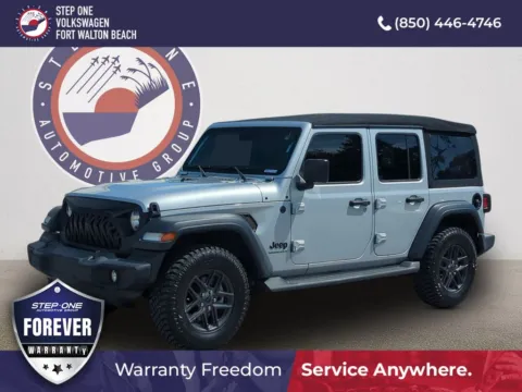 Silver 2024 Jeep Wrangler Sport S for sale in Fort Walton Beach, FL