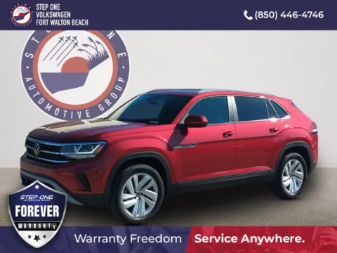 Red 2023 Volkswagen Atlas Cross Sport 3.6L V6 SE w/Technology for sale in Fort Walton Beach, FL