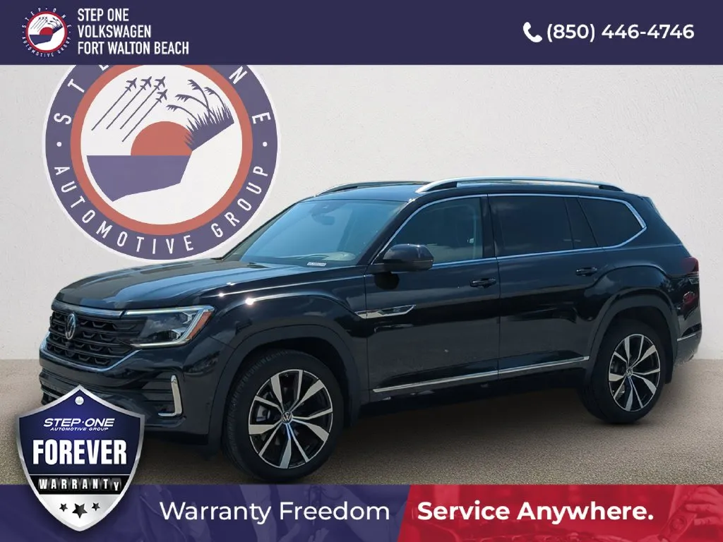 Black 2026 Volkswagen Atlas SEL Premium R-Line for sale in Fort Walton Beach, FL