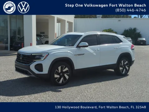 White 2024 Volkswagen Atlas Cross Sport 2.0T SE w/Technology for sale in Fort Walton Beach, FL