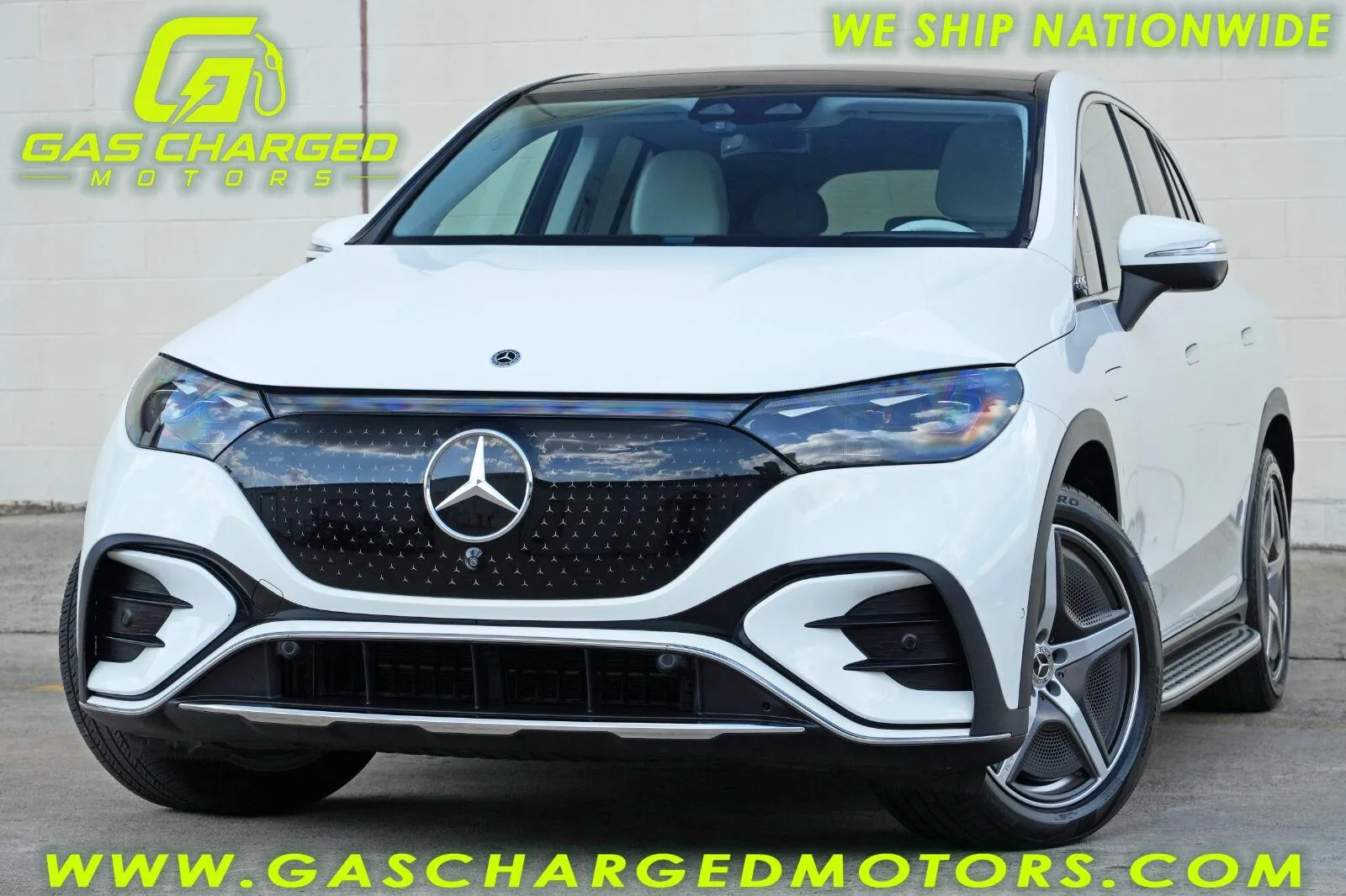 White 2023 Mercedes-Benz EQE 500 w/ Exclusive Trim & Driver Assist Packages for sale in Marietta, GA