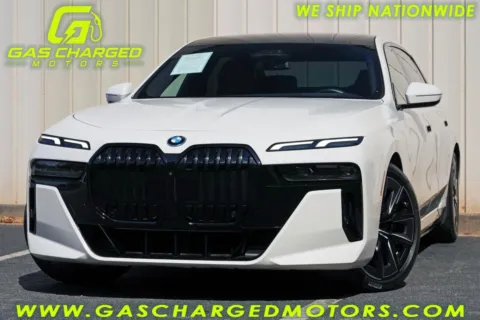 White 2024 BMW i7 xDrive60 w/ Premium, M Sport & Driving Assist Packages for sale in Marietta, GA