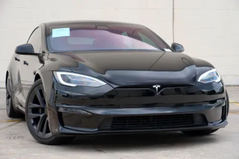 Another view of 2022 Tesla Model S for sale in Marietta, GA at Gas Charged Motors