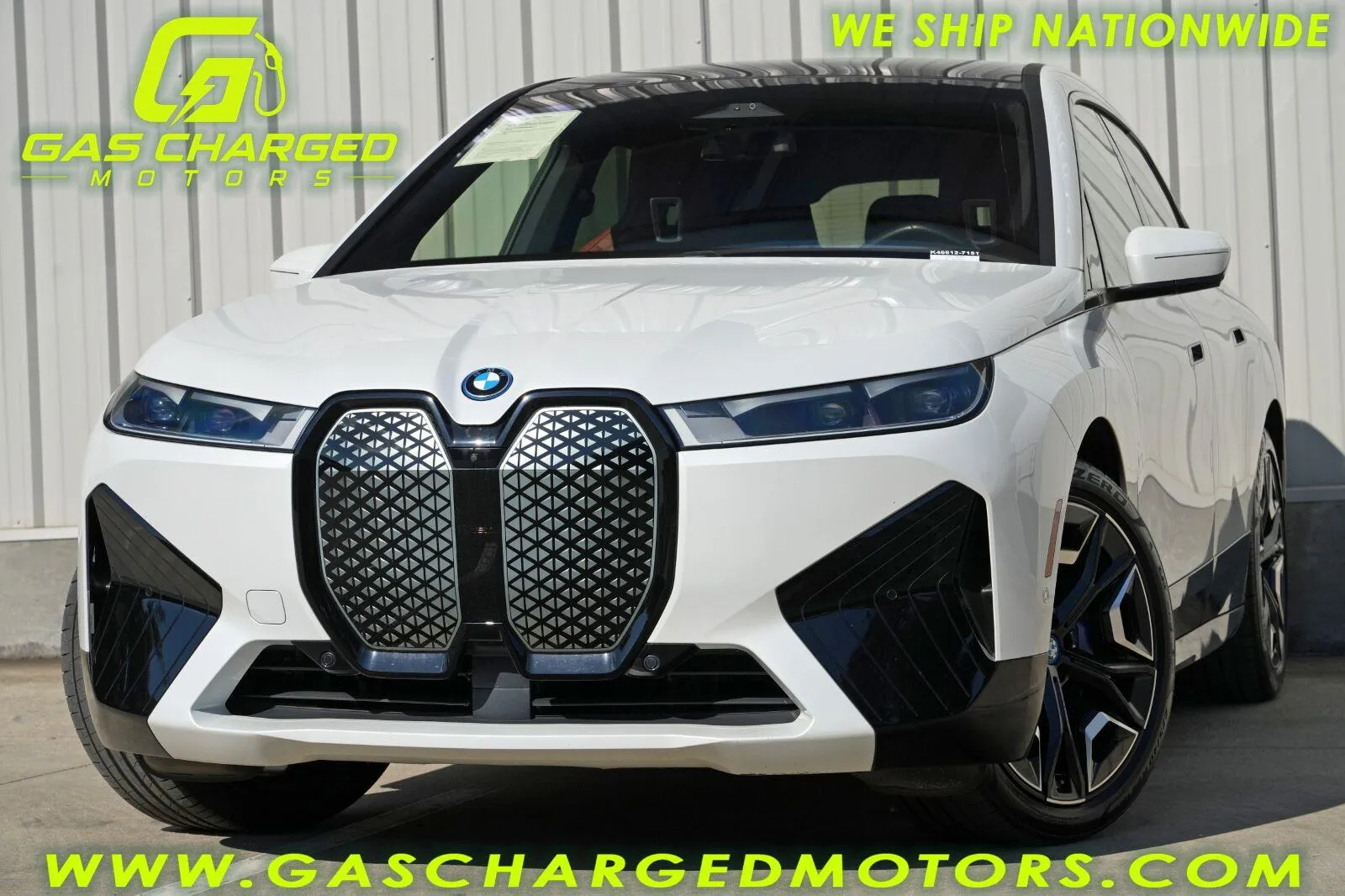 White 2022 BMW iX xDrive50 w/ Premium & Sport Packages for sale in Marietta, GA