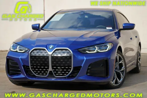 Blue 2023 BMW i4 eDrive40 w/ M Sport & Premium Package for sale in Marietta, GA