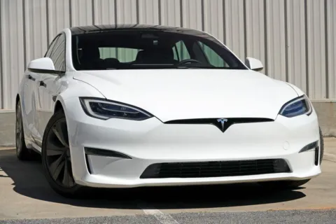 Another view of 2022 Tesla Model S for sale in Marietta, GA at Gas Charged Motors