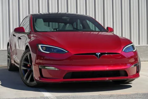 Another view of 2024 Tesla Model S Plaid for sale in Marietta, GA at Gas Charged Motors
