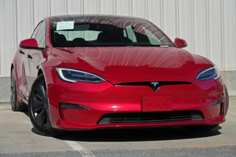 Another view of 2022 Tesla Model S for sale in Marietta, GA at Gas Charged Motors