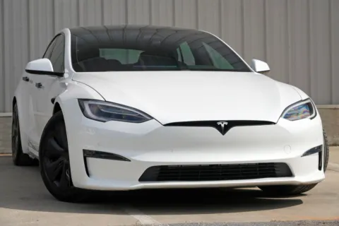Another view of 2022 Tesla Model S for sale in Marietta, GA at Gas Charged Motors