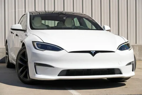 Another view of 2022 Tesla Model S Plaid for sale in Marietta, GA at Gas Charged Motors