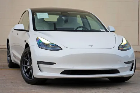 Another view of 2021 Tesla Model 3 Standard Range Plus for sale in Marietta, GA at Gas Charged Motors