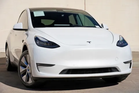 Another view of 2021 Tesla Model Y Long Range for sale in Marietta, GA at Gas Charged Motors