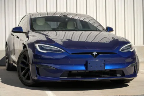 Another view of 2022 Tesla Model S Plaid for sale in Marietta, GA at Gas Charged Motors
