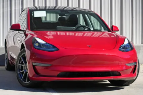 Another view of 2022 Tesla Model 3 Long Range for sale in Marietta, GA at Gas Charged Motors